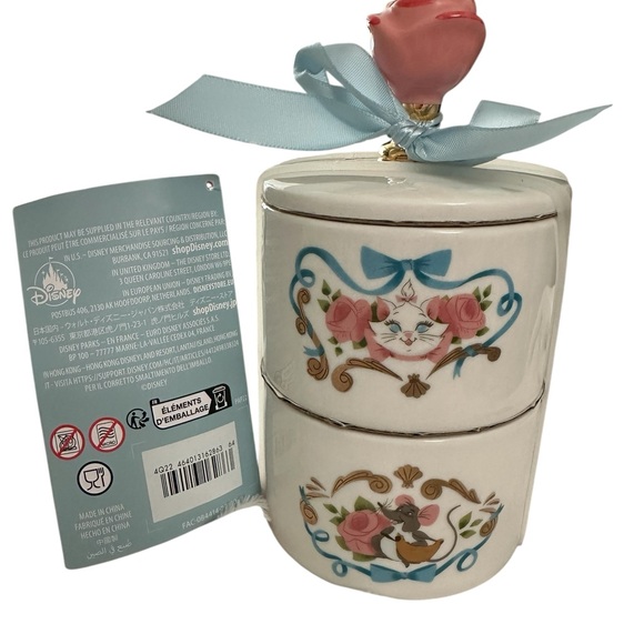 New Disney & Ann Shen The Aristocats Jam & Salt Cellar NWT Collectable - Picture 3 of 10